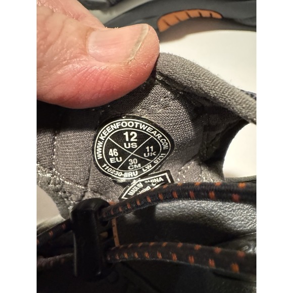 KEEN Newport H2 Waterproof sandals M\'s 12 EU 46 Magnet grey EUC main image 8